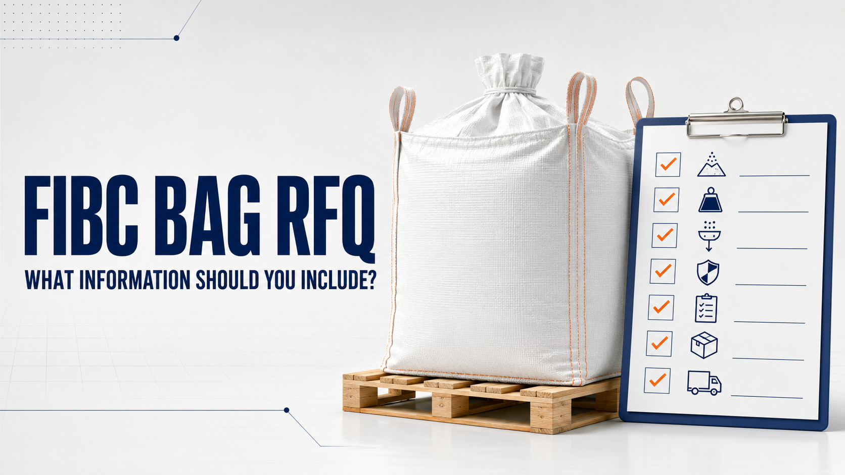 ¿Qué información debe incluirse en una solicitud de cotización de bolsas FIBC?